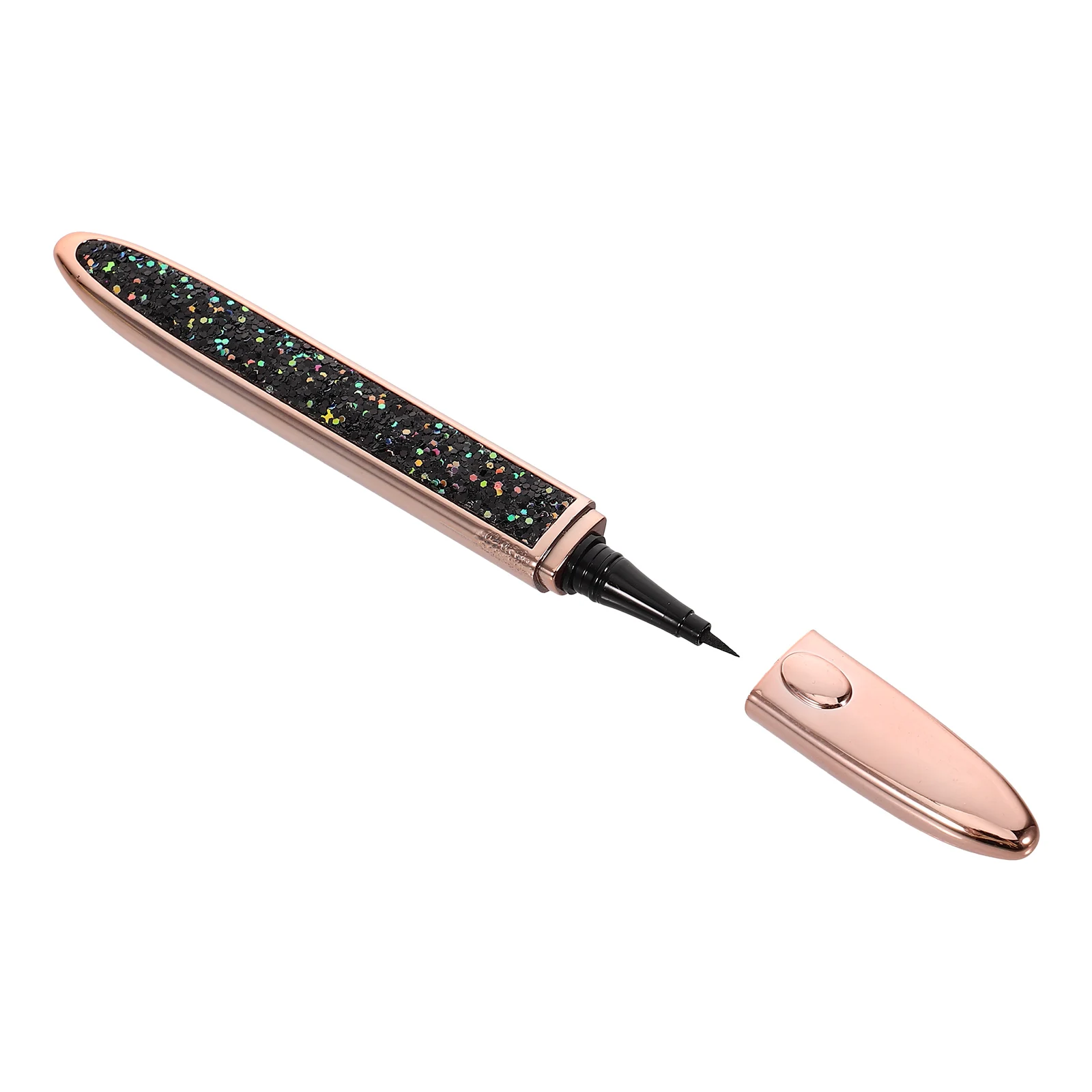 

Bling Diamond Glitter Liquid Eyeliner No Glue Self-Adhesive Eye Liner For Women Long- Non-Staining Thin Nib Makeup