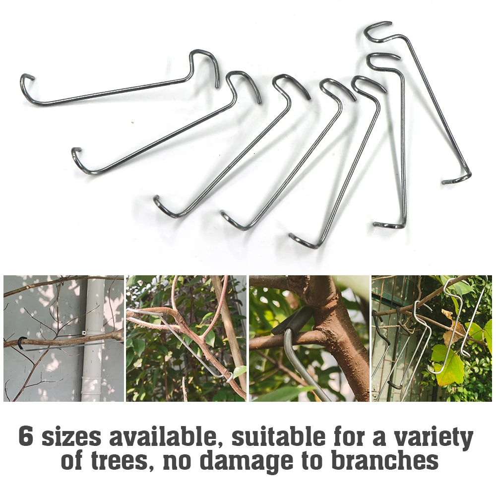 Heavy Metal Fruit Tree Branches Training Support Hook for Orchard Yard Tree Branch Spreader Plants Fixe Distortion Garden Tool