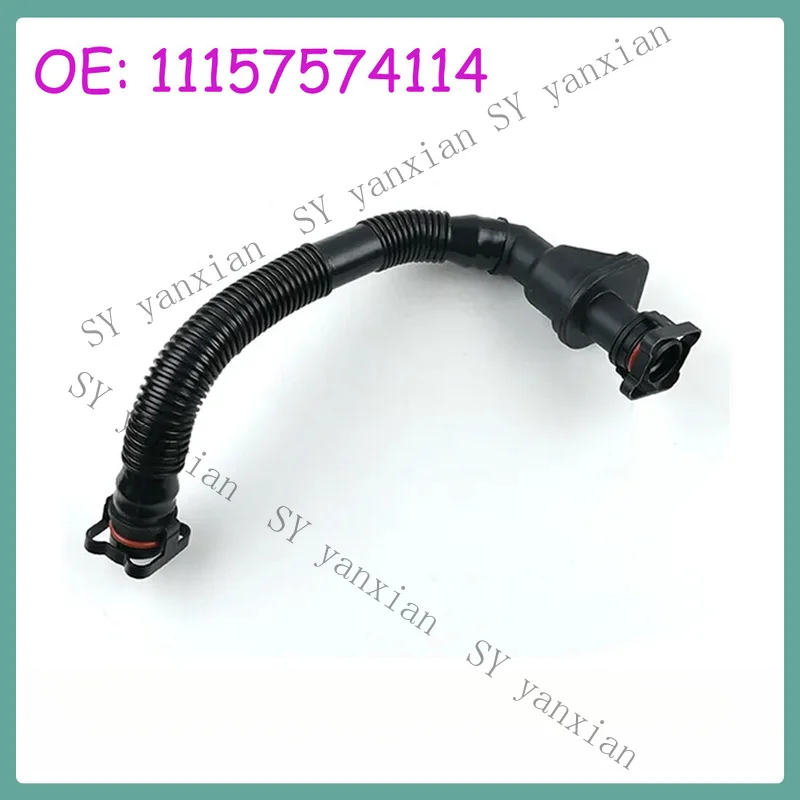 SY+ 11157574114 Engine IntakeManifold Crankcase Vent Hose for BMW F01 F02 E71 X6 740