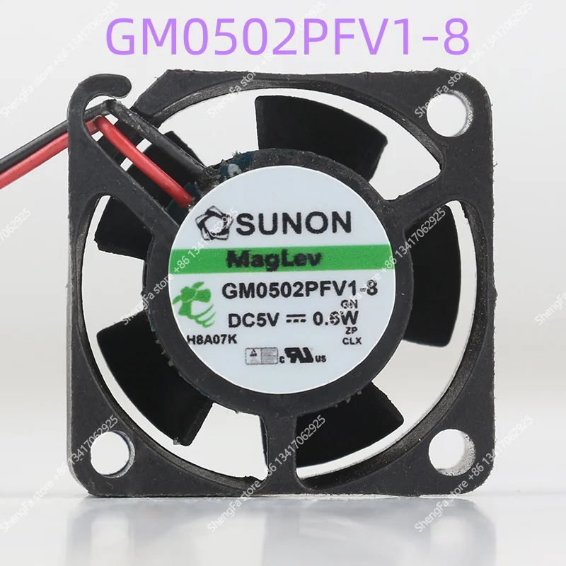 Cooling Fan Sunon 12V 24V 48V DC 5V 0.6W 2510 2.5CM 25X25X10MM 2-wire Micro Silent Inverter Maglev Bearing GM0502PFV1-8-GN