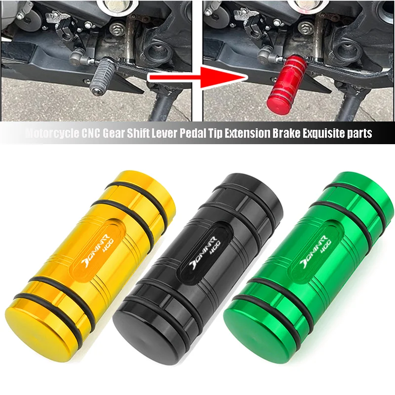 

Fit For Bajaj Dominar 400 Pulsar Dominar400 Motorcycle Accessories CNC Gear Shift Lever Pedal Tip Extension Brake Lever Pedal