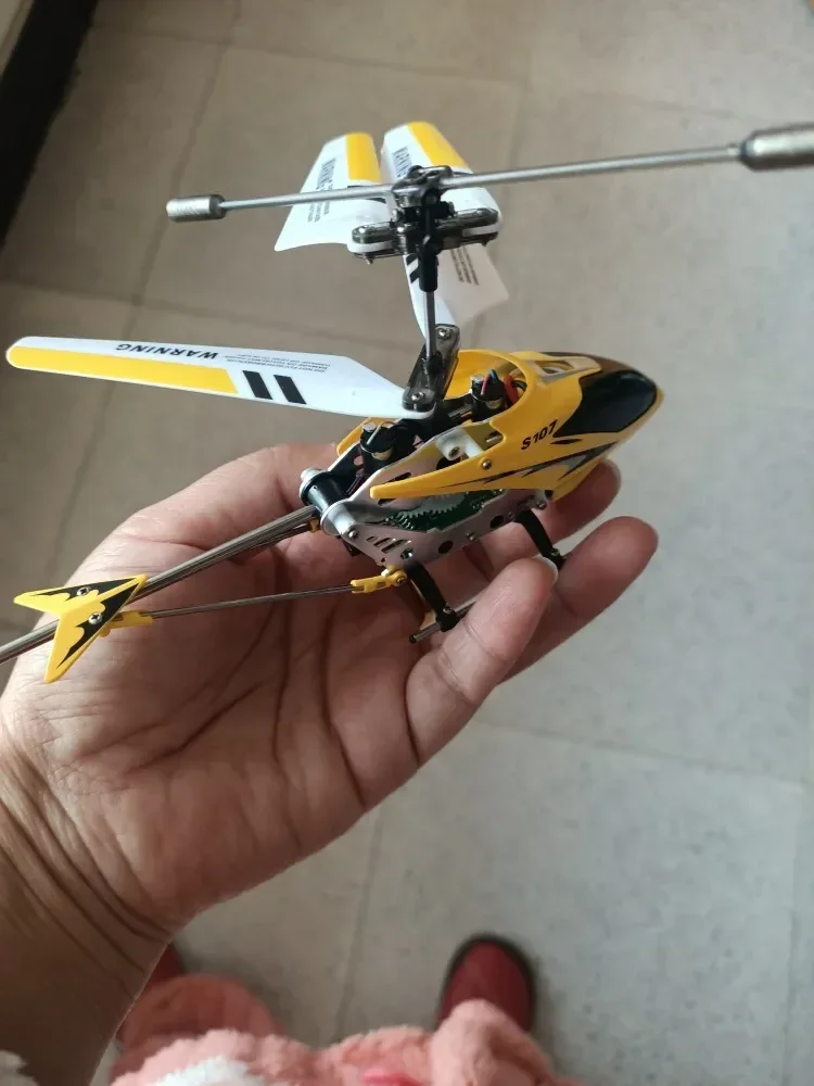 Syma Remote Controlled Helicopter S107g Three Channels Twin Paddle Multi-Function Remote Control Plane Toy Model Gift 20cm