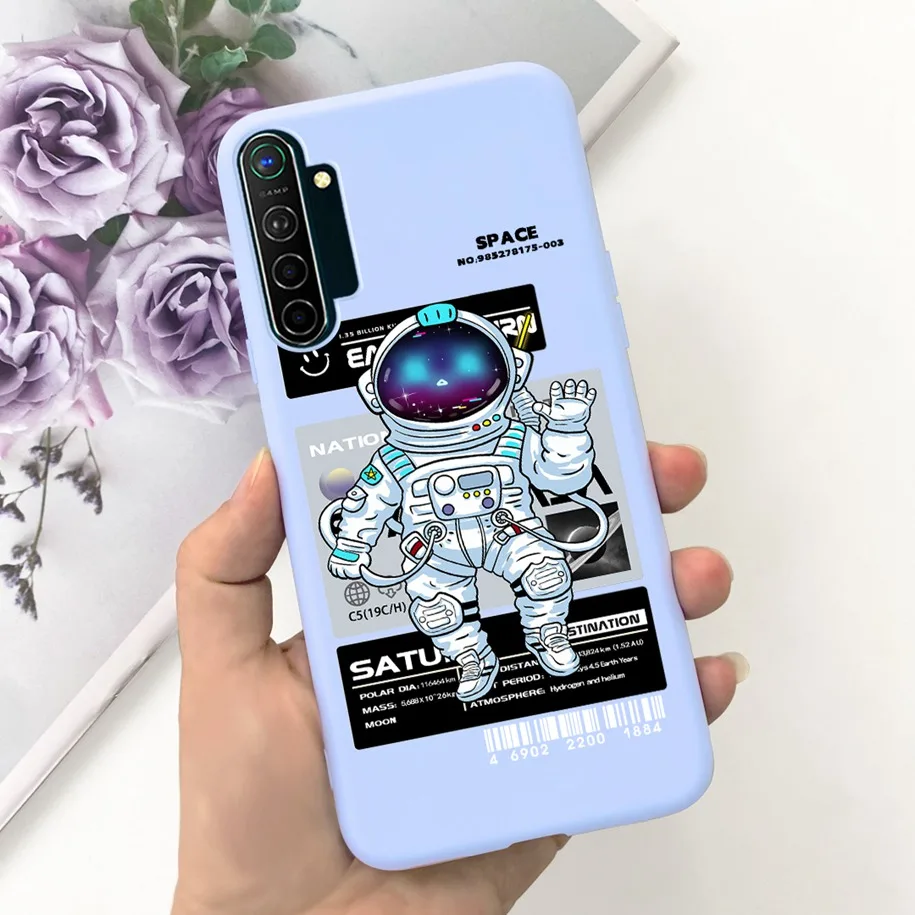 For Realme XT Case RMX1921 Popular Flower Soft Silicone Phone Cover for OPPO Realme X2 RealmeXT RealmeX2 Cases RMX1992 K5 Hoesje