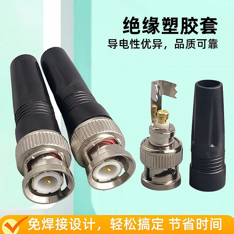 10Pcs Bnc Male Plug…