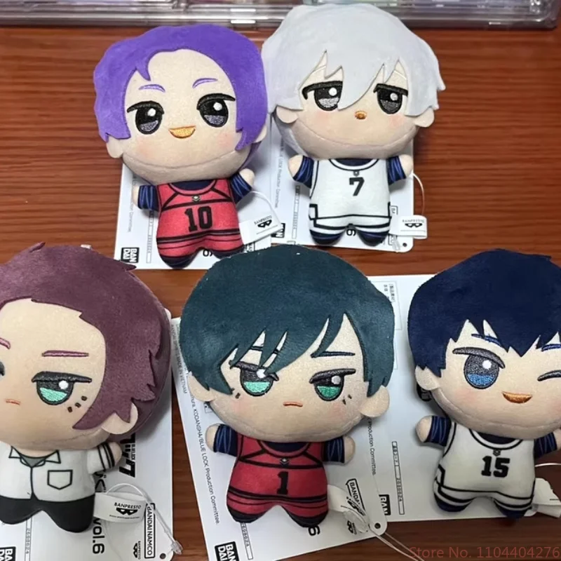 10cm Blue Lock Rin Itoshi Sae Nagi Seishi Mikage Reo Isagi Yoichi Doll Vol.6 Fluffy Maumet Pendant Puppet Keychain Keyring Charm - view 4
