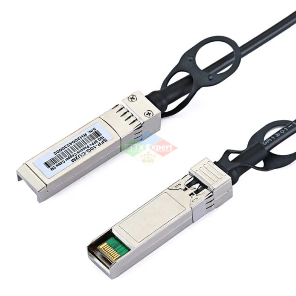 10G SFP+ Direct Attach Passive Copper Cables DAC Cable Direct Attach Passive Cable 0.5-10M for Cisco Huawei MikroTik Switch