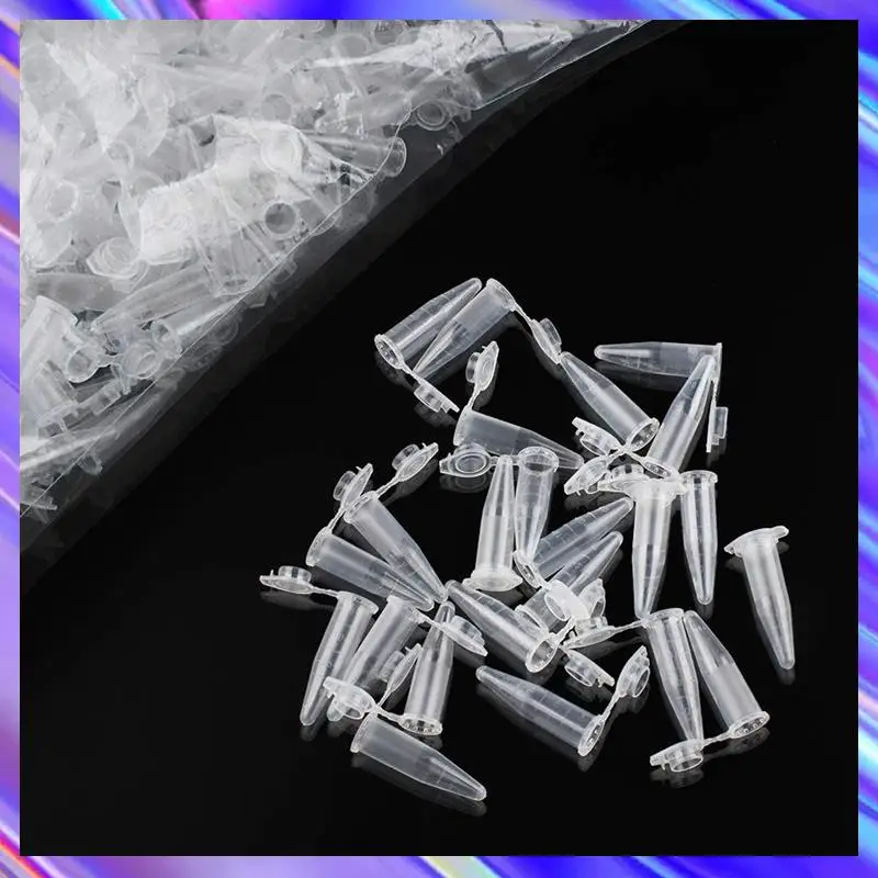 

3000Pcs Mini Centrifuge Tubes 1.5Ml Raduated Clear Plastic Centrifuge Vials With Flat-Top Snap Cap