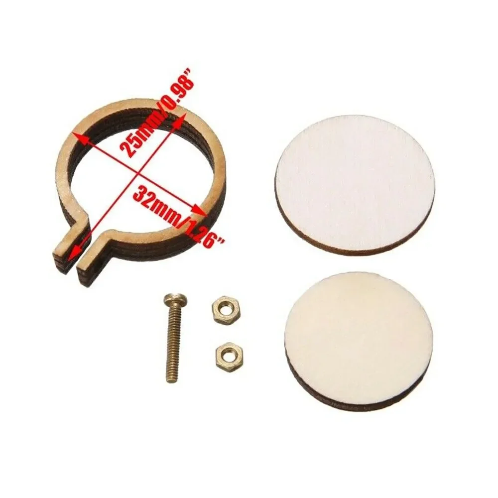 10pcs/set Mini Embroidery Hoop Ring Wooden Cross Stitch Frame For Hand Crafts Embroidery Circle Sewing Kit