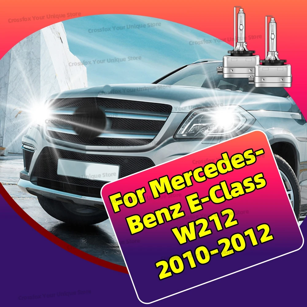 

2x для Mercedes-Benz E-Class W212 2010 2011 2012, лампы 6000K 8000K 10000K D1S 35 Вт 12 В, быстрый яркий HID ксенон