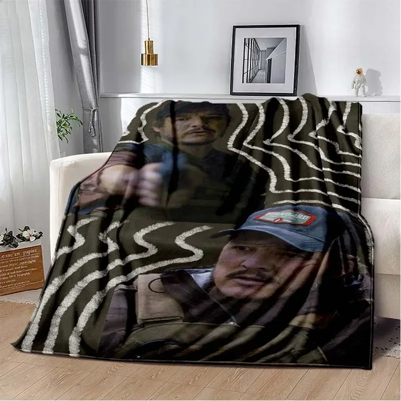 بيدرو باسكال نمط رمي بطانية خفيفة الوزن بطانية لغرفة المعيشة غرفة نوم غرفة الأطفال بطانية دافئة هدية عيد الميلاد