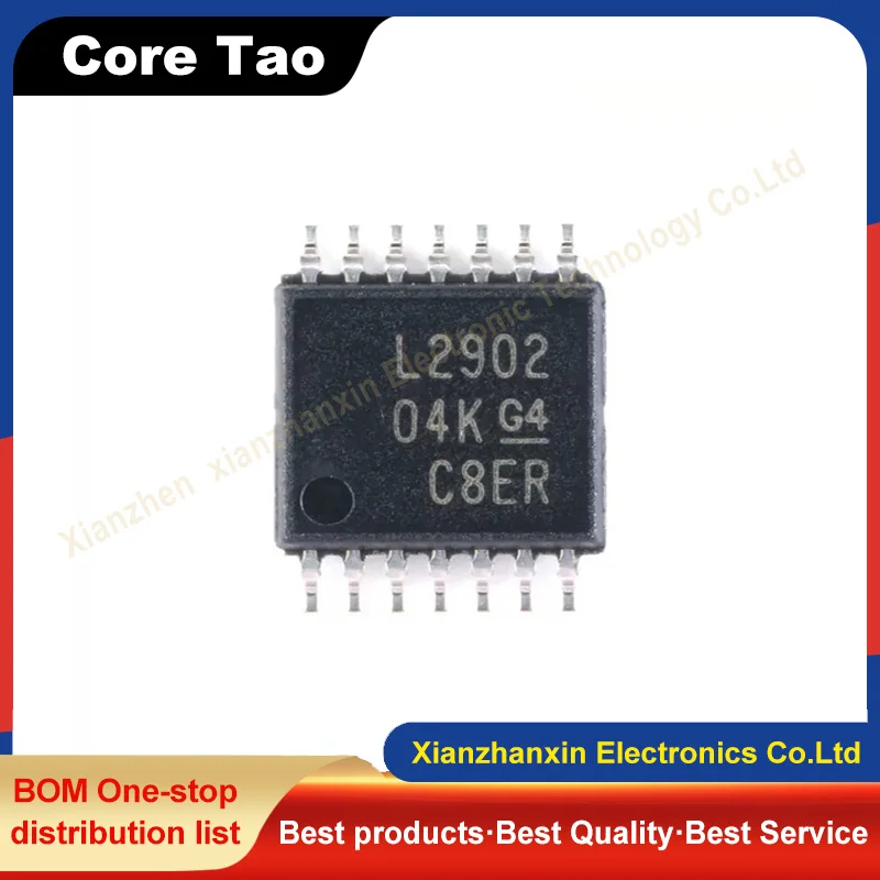10pcs/lot LM2902PWR LM2902 L2902 TSSOP-14 Four-channel operational amplifier chip
