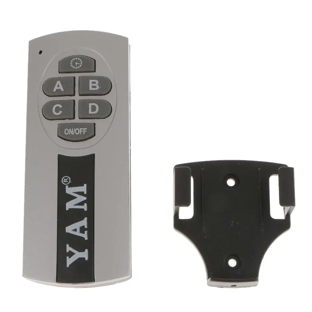 Remote Control Lamp Switch Easy Install Fireproof Plastic for LED Fluorescent Energy Saving Light