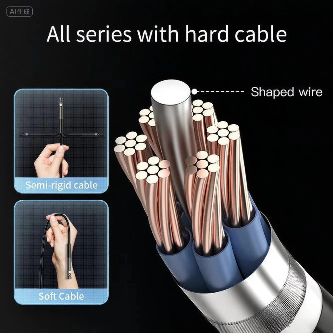 كاميرا المنظار الصناعي المحمولة 2MP OTG Android IOS متوافقة مع سلك صلب 1 متر IP67 لصيانة السيارات والاستخدام المنزلي #3