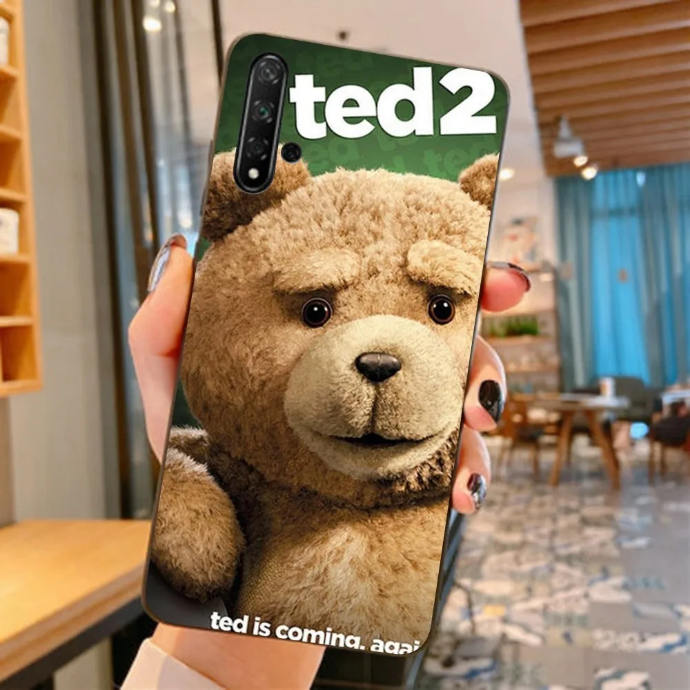 Cartoon Teddy Bear Phone Case For Huawei Mate 10 20 30 40 50 lite pro Nova 3 3i 5 6 SE 7 pro 7SE