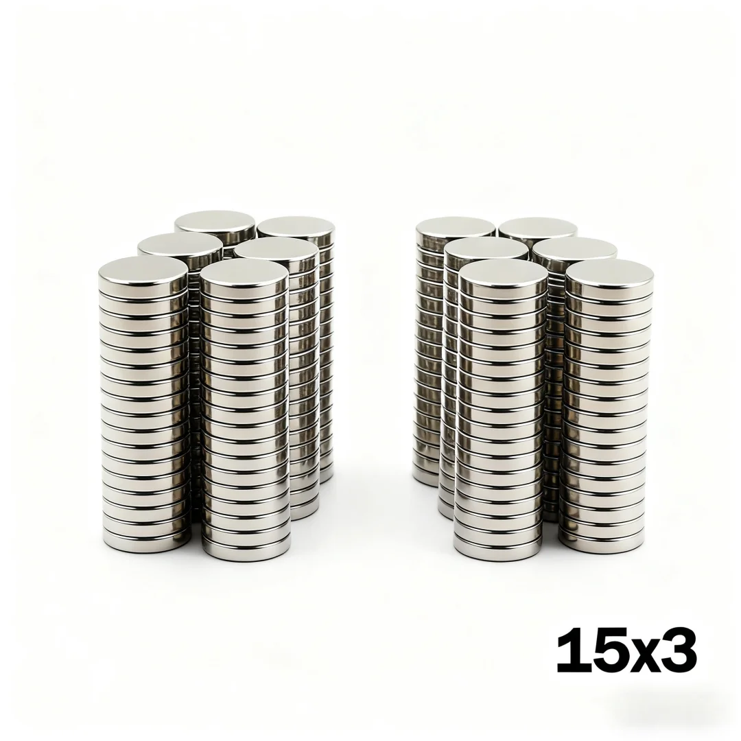 15x3mm Super Strong Magnet N35 Round Magnetic NdFeB Neodymium Magnet Powerful Disc imanes Refrigerator Magnets