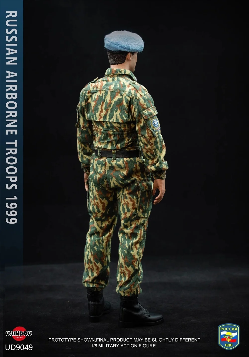 สินค้ามาใหม่ 1/6 ตุ๊กตาทหารรัสเซีย แอ็คชั่นฟิกเกอร์ ชุดเครื่องแบบ เสื้อคลุม เสื้อคลุมยาว เหรียญ กระเป๋า เข็มขัดคาดเอว สำหรับตุ๊กตาขนาด 12 นิ้ว รุ่น UD9049