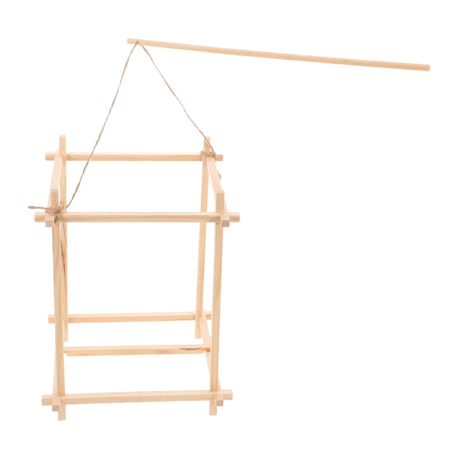 

Набор для самостоятельной сборки: Неокрашенная деревянная рама для фонаря (DIY-комплект) с четырьмя углами, для изготовления фонарей, материалы для рукоделия, для праздников и фестивалей