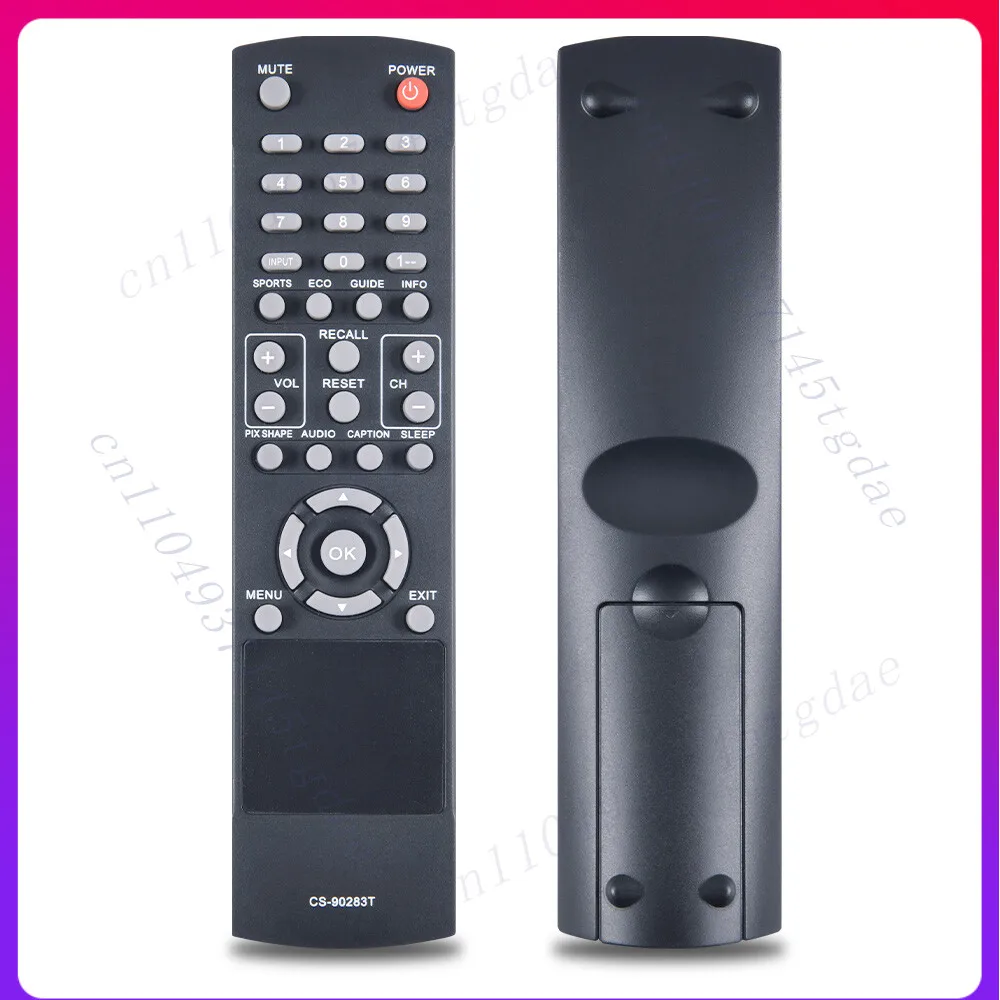 

2Pcs CS-90283T remote control for Sanyo TV high definition TV DP42410 DP55441 DP32242 DP46142-