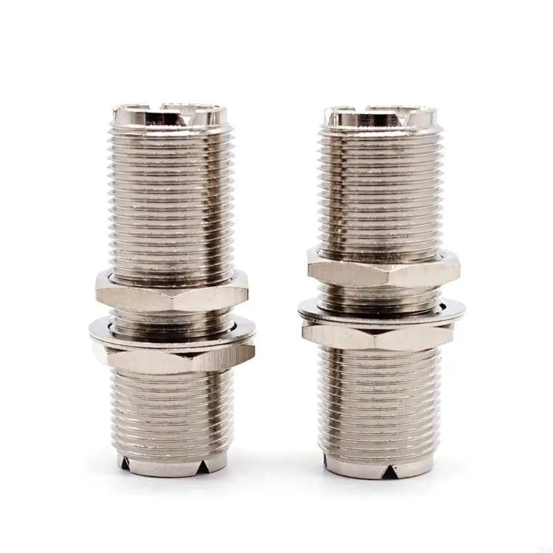203B UHF SO239 conector RF Coaxial UHF SO239 Adaptador RF UHF femenino a femenino