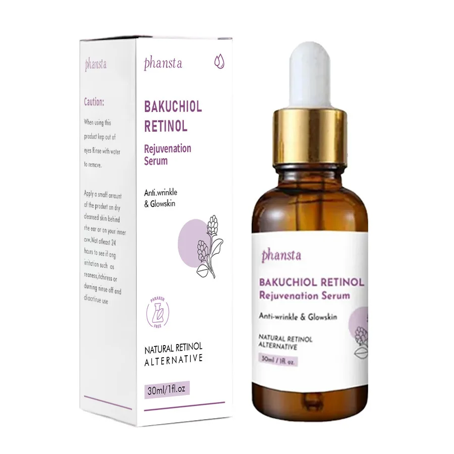 Bakuchiol Retinol Rejuvenation Serum Essence for Repairing Dull and Firm Skin Bridesmaid Gift Wedding Gifts for Guests