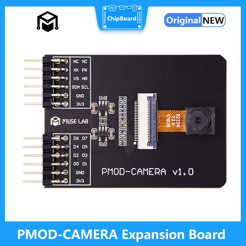 

PMOD-CAMERA Плата расширения стандартный интерфейс PMOD FPGA модуль расширения FPC поддержка интерфейса камеры OV2640/OV5640