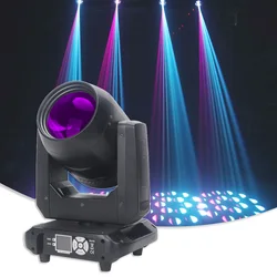 LED 200w Beam Automatic Focus Zoom Rotation 18 Prism 9 Colors 13 Patterns DMX512 Moving Head For Party Dj Disco Stage Lighting