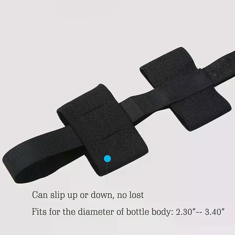 1Pcs Universal Durable Water Bottle Carrier Sling Adjustable Shoulder Strap For 18to32oz Wide Mouth Bottles