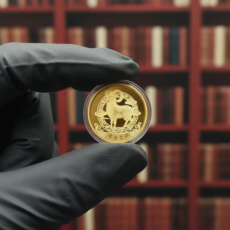 Zodiac Goat 2027 Collectible Coin High Quality Souvenir  Coin Ideal for Birthday Gift Souvenir Collection