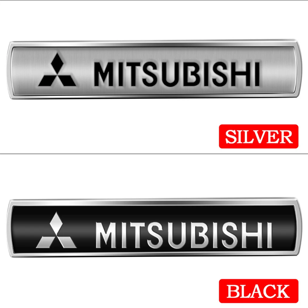 Car Styling Emblem Car Body Side Window Badge Sticker For Mitsubishi l200 Xpander Pajero Montero  Attrage Montero Triton Delica