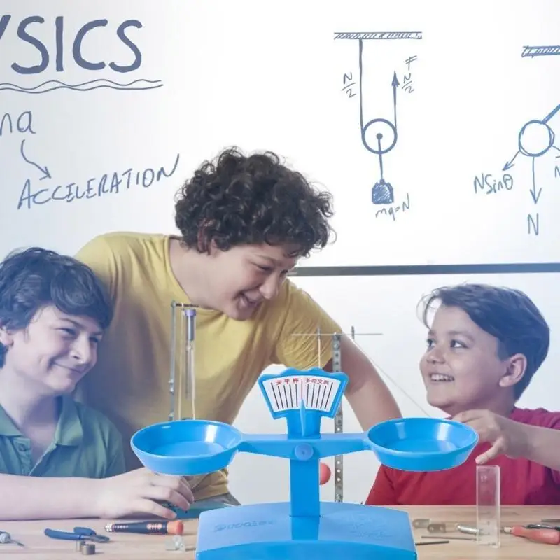 어린이를위한 G8TA 균형 스케일 장난감 장난감 균형 장난감 어린이 초기 교육 게임 장난감