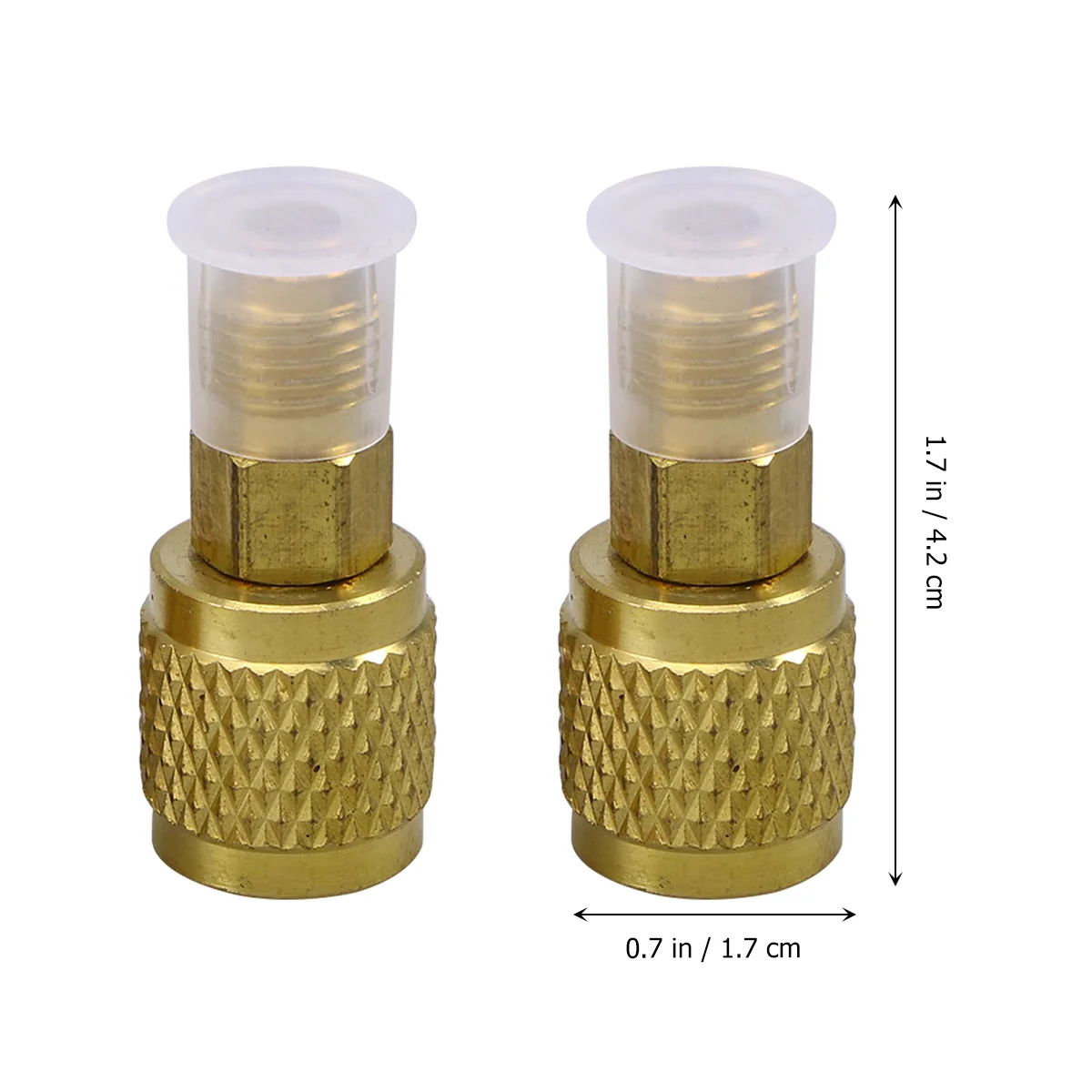 

2pcs Air Conditioner Adapter Hose High Quality Metal Rubber Strong Seal Easy Install Front Vehicle R410 Refrigeration Set