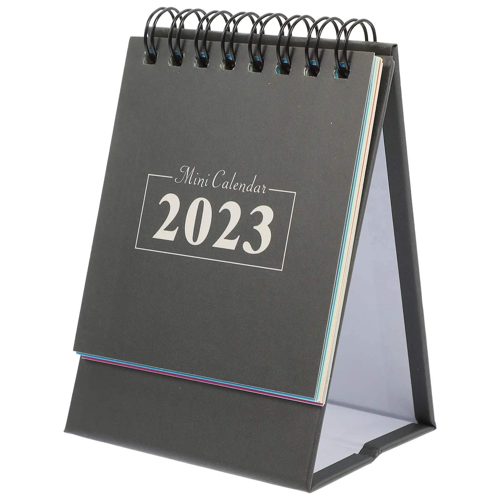 

Настольный календарь на 2023 год с английской раскладкой, мини-календарь для декора, офисный настольный органайзер, планировщик расписания
