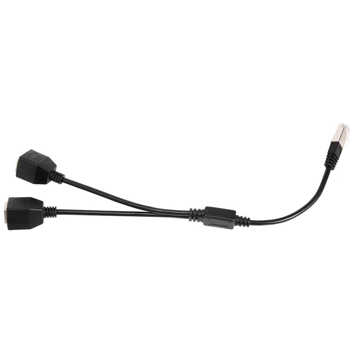 Cable divisor Ethernet RJ45 de 1 macho a 2 hembra para adaptador de Cable de extensión de red Ethernet Super Cat5, Cat6, Cat7 LAN