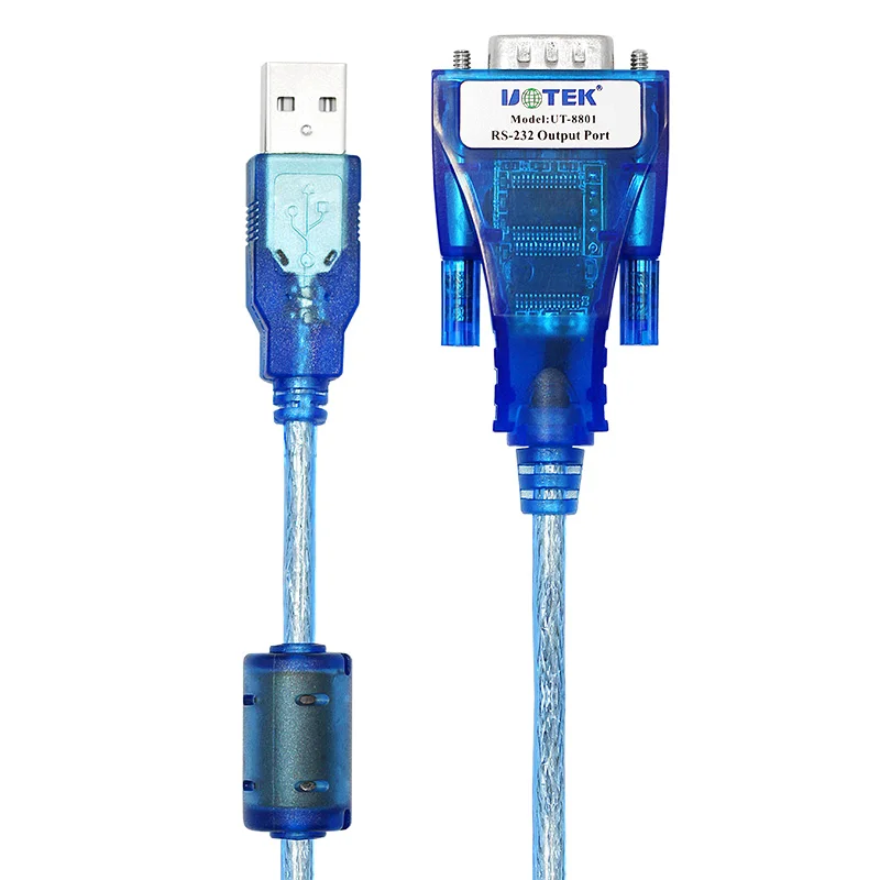 UOTEK USB إلى RS232 محول كابل DB9 RS-232 USB محول تحويل كابل Com مع FTDI رقاقة حلقة مغناطيسية UT-8801 #3