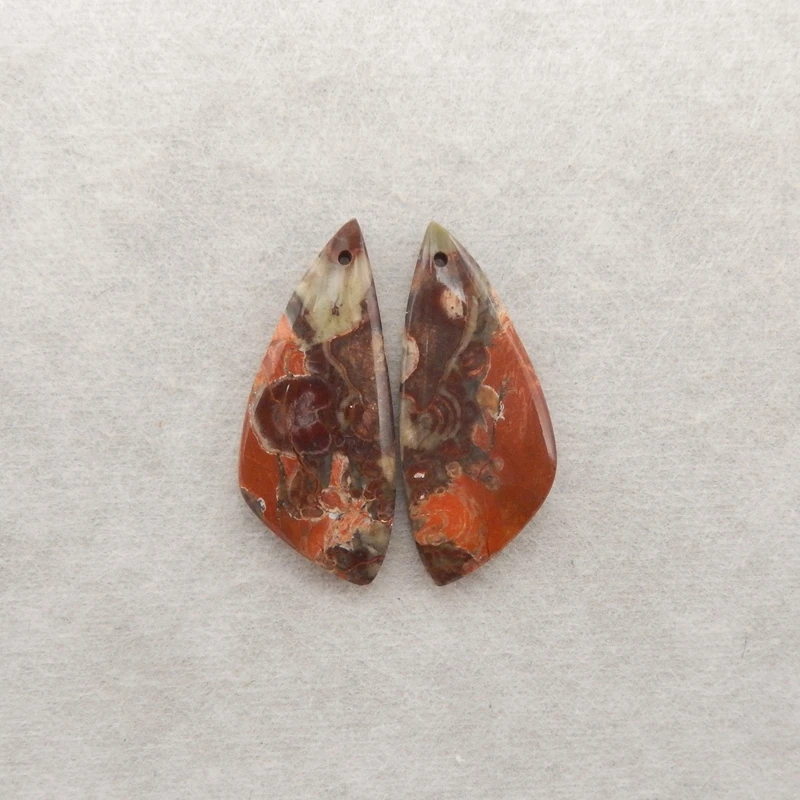 

B & F ручной работы натуральный гриб яшма маркиза серьги бусины 35x15x4 мм 6,6 г грибы яшма камни для изготовления ювелирных изделий поставки из бисера