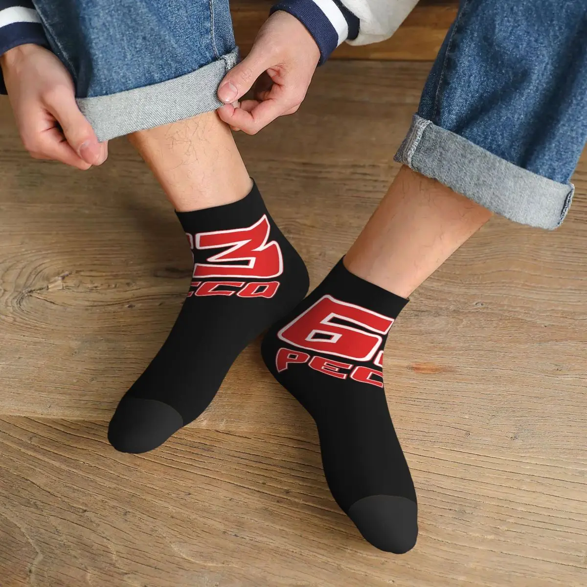 

Носки Pecco Bagnaia 63, супер мягкие чулки в стиле Харадзюку, всесезонные носки, аксессуары для унисекс, рождественские подарки