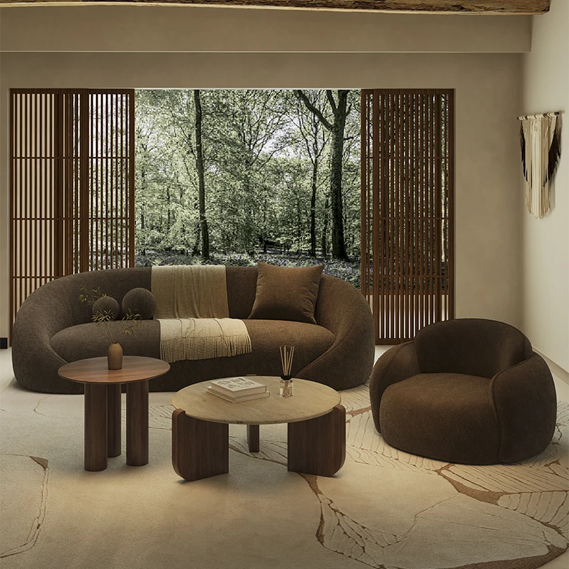 Poduszka do salonu Sofy do salonu dla dorosłych Wygodna Elegancka Sofa relaksacyjna Podłogowa Designerska Meble do salonu Akcesoria meblowe