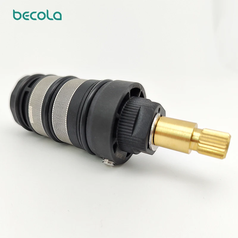 Becola The Cartridge For Thermostatic Shower Faucet Mixing Valve Concealed Easy-mount Box Brass Concealed Valve Spare Part In