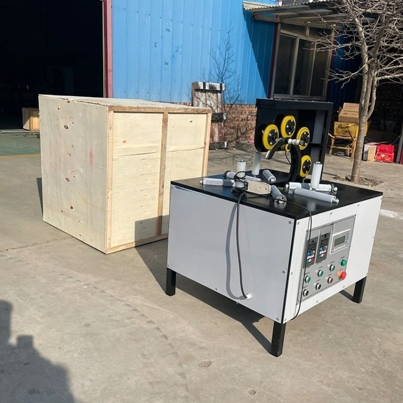 Fully Automatic Vertical Stretch Film Wrapping Machine for Wire Cable Coils and Tires Industrial Packing Equipment