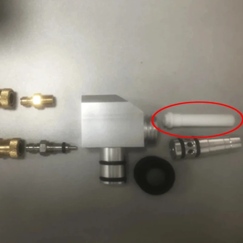 10/50/100PCS 1095899 Throat Tivar Venturi หลอดดูดสําหรับ Nord Son เคลือบผงปั๊ม