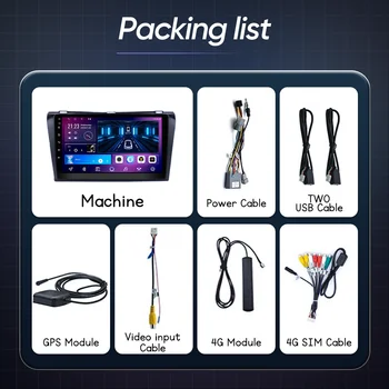 10 最佳銷售 馬自達3安卓車用收音機 - №2