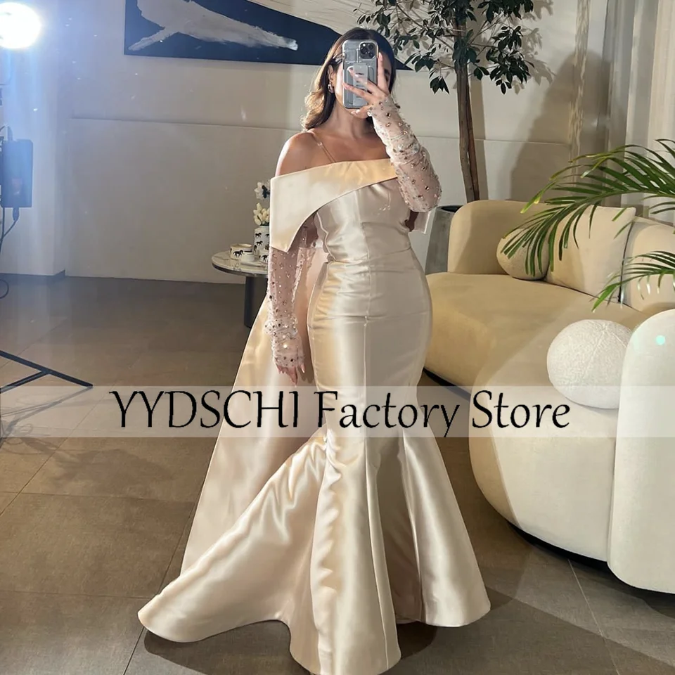 

Luxury Saudi Dubai 2023 Cocktail Evening Party Dresses Stain Dress Beading Prom Dresses Sexy Formal For Women vestidos de noche