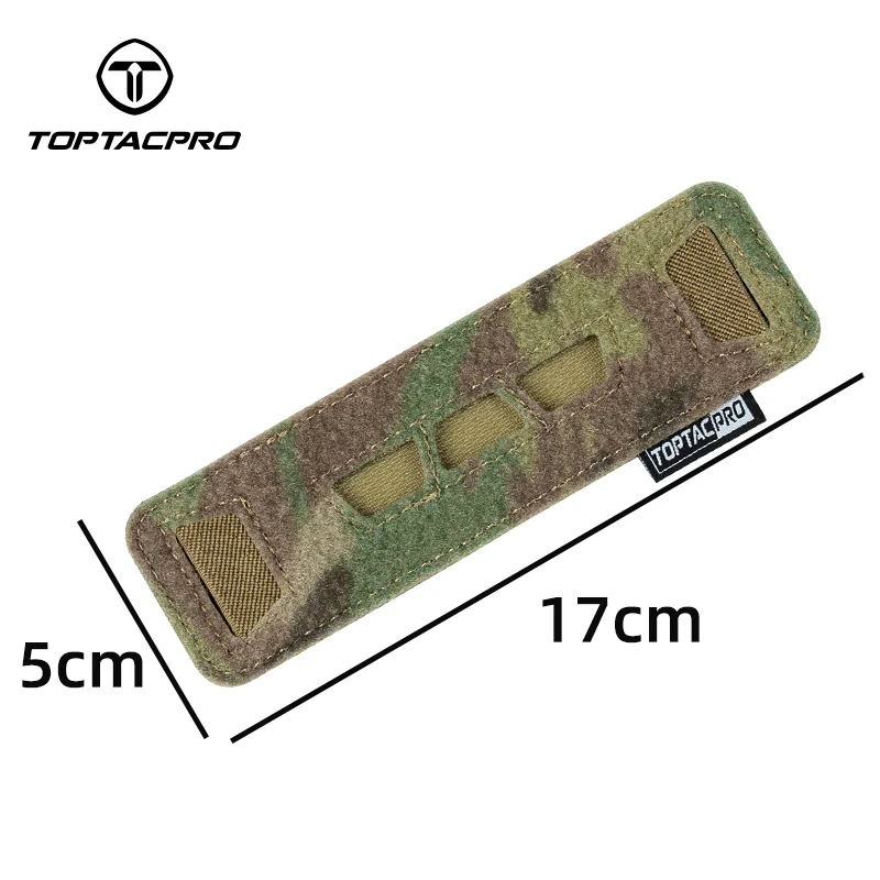 TOPTACPRO Tactical Glow Sticks Pouch  Laser Cut Hook & Loop Pouch  Light Sticks Holder Carrier 8509