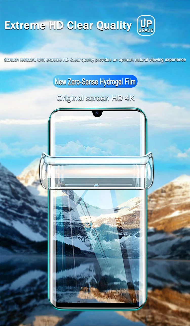 4 Stück HD Hydrogel-Folie für Huawei P60 P30 P70 P40 P50 Pro P20 Lite Vollständige Displayschutzfolie Mate 60 50 40 30 20 Pro Nicht Glas – Detail 9