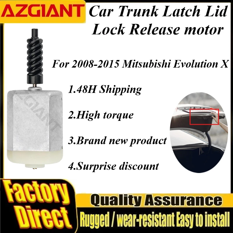 

For 2008-2015 Mitsubishi Evolution X FC-280PT-20150 DC 12V Car Electric Tail Tailgate Lower Trunk Lock Block Motor Auto Parts