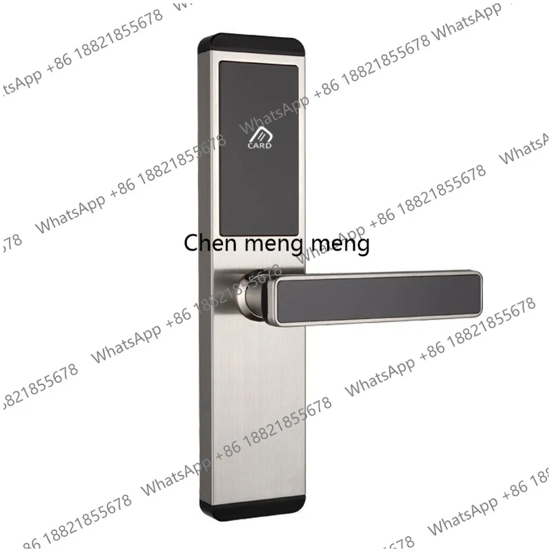 Hotel, wooden door, combination lock, room card swipe, Bluetooth all lock, apartment