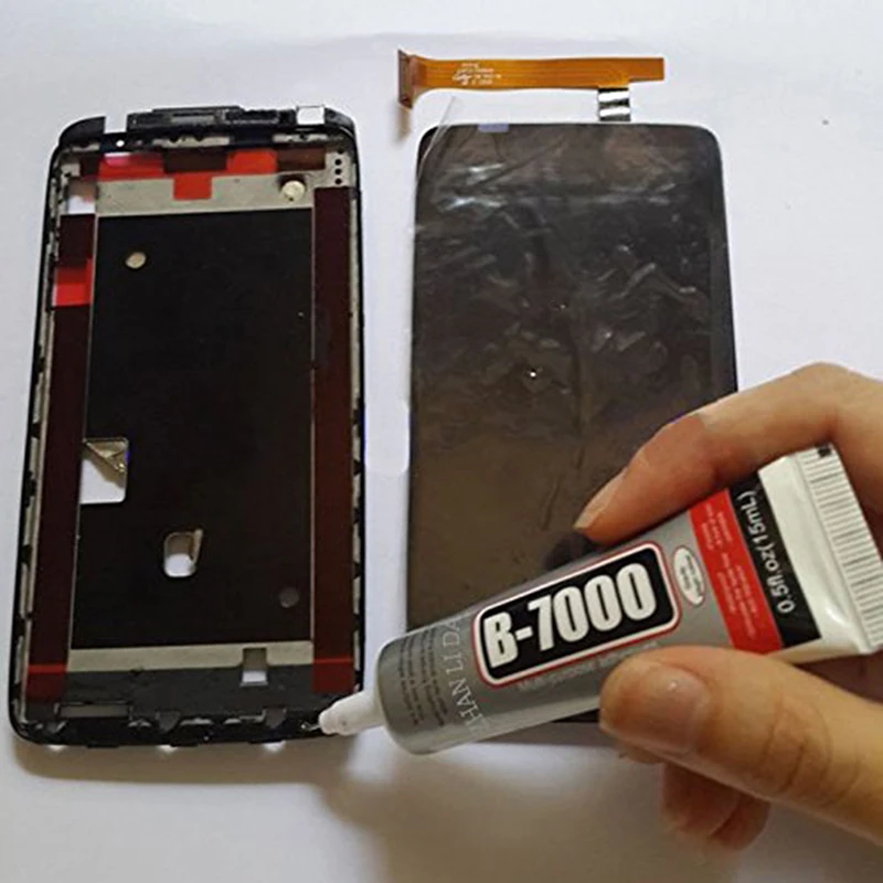 B7000 15ml Super Liquid Glue Adhesive Make Jewelry Rhinestone Bond Clothes Wood Acrylic Metal Repair Phone Screen Glass Nail Gel