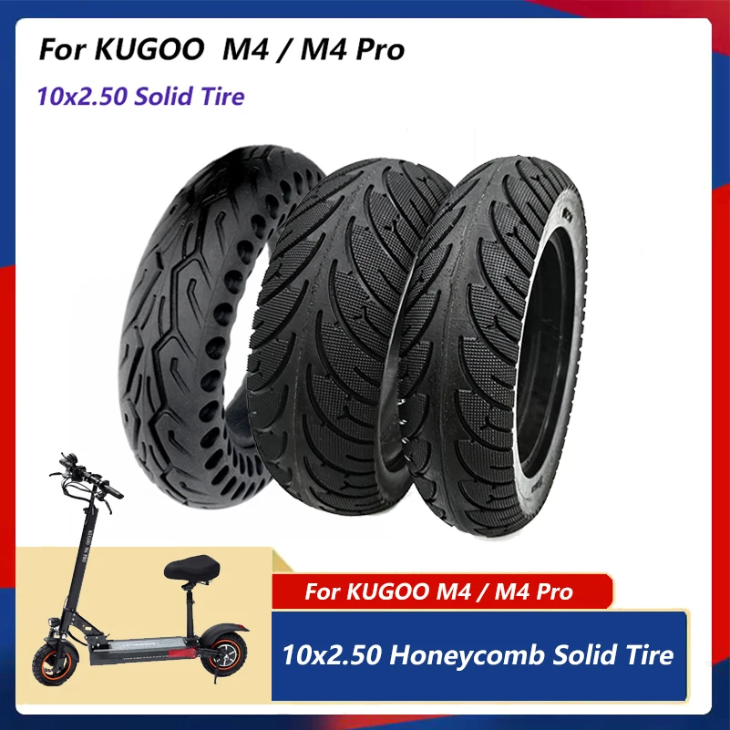 

Новые 10-дюймовые шины для электрических скутеров KUGOO M4 / Pro 10x3,0 80/65-6 255X80