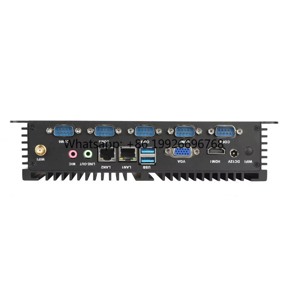 Fanless Industrial Mini Pc J1900 Win10 Pro Linux Computer Hardware Software Laptop