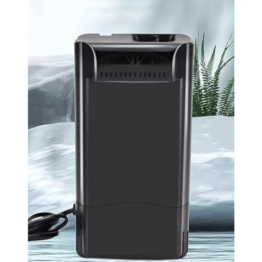 

【Spot goods】Upgraded Turtle Tank Filter Aquarium Filter Ultra-Silent Internal Waterfall Filter Low Water Level 30-75 Gal Adjust